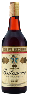 Rhum Barbancourt® - 25 Jahre und mehr - Réserve Veronelli - Jean Gardère - 1977 - Variante 1