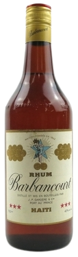 Rhum Barbancourt® - 4 Jahre gelagert - 3 Sterne - Paul Gardère - 1960er